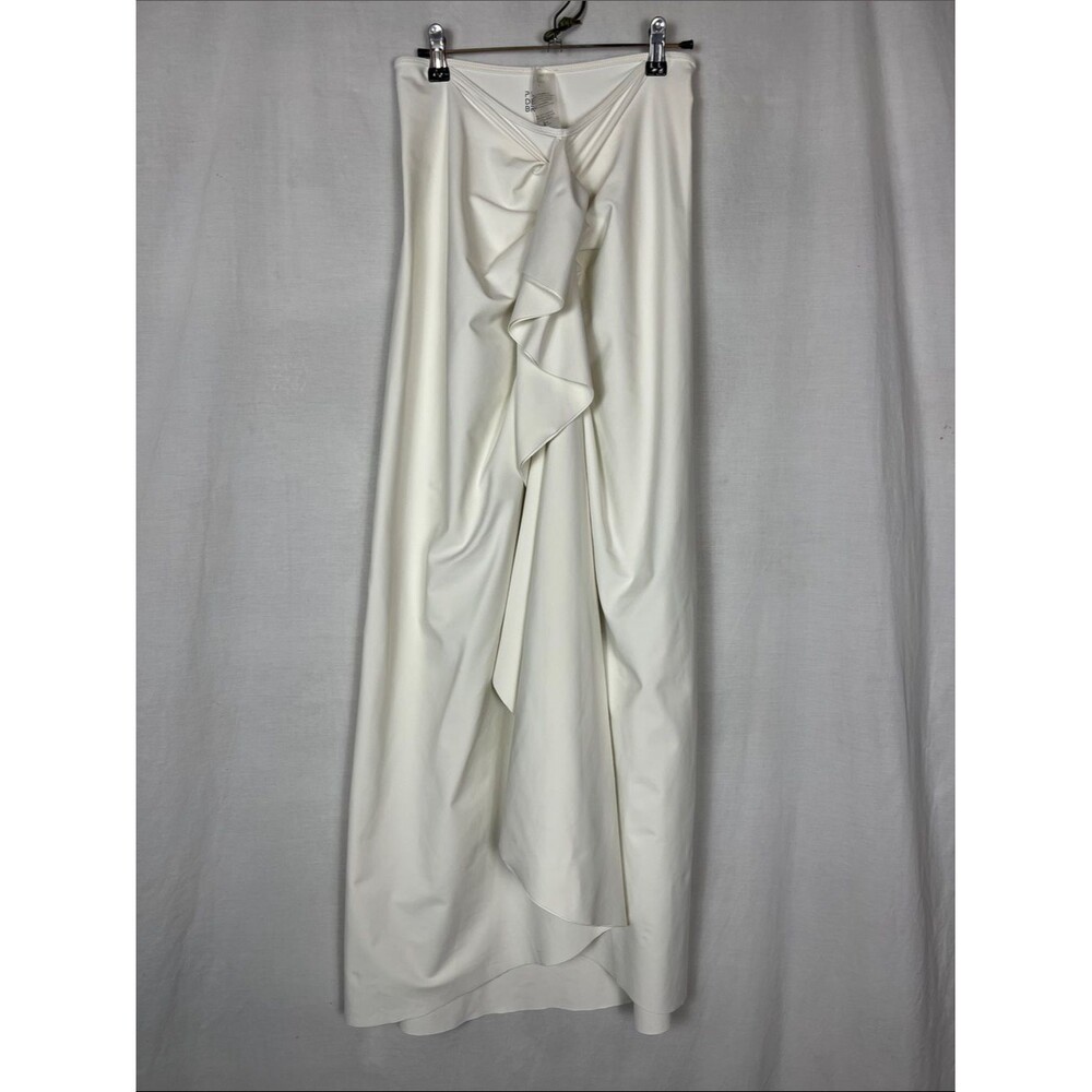 Port De Bras Cream Barbuda Chantilly Maxi Skirt